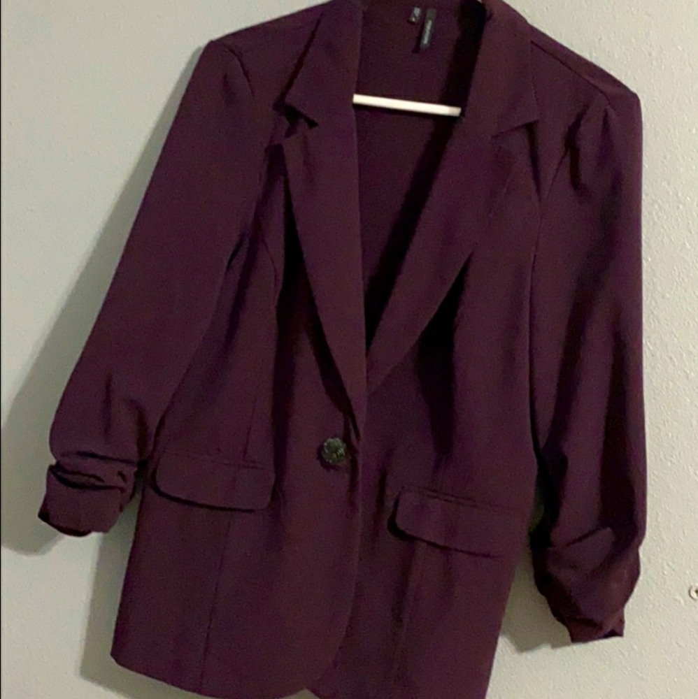 Maurices 3/4 sleeve blazer